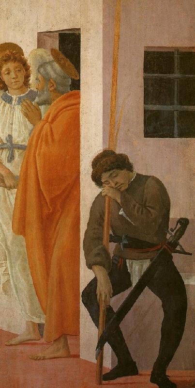 Filippino Lippi St Peter Freed from Prison Sweden oil painting art